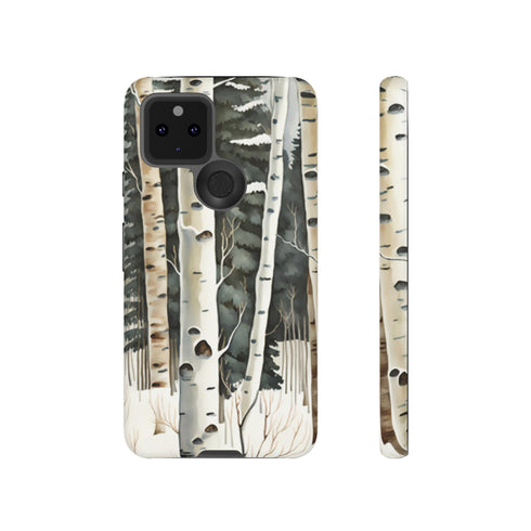 Winter Aspen Trunks - Impact Resistant Phone Case